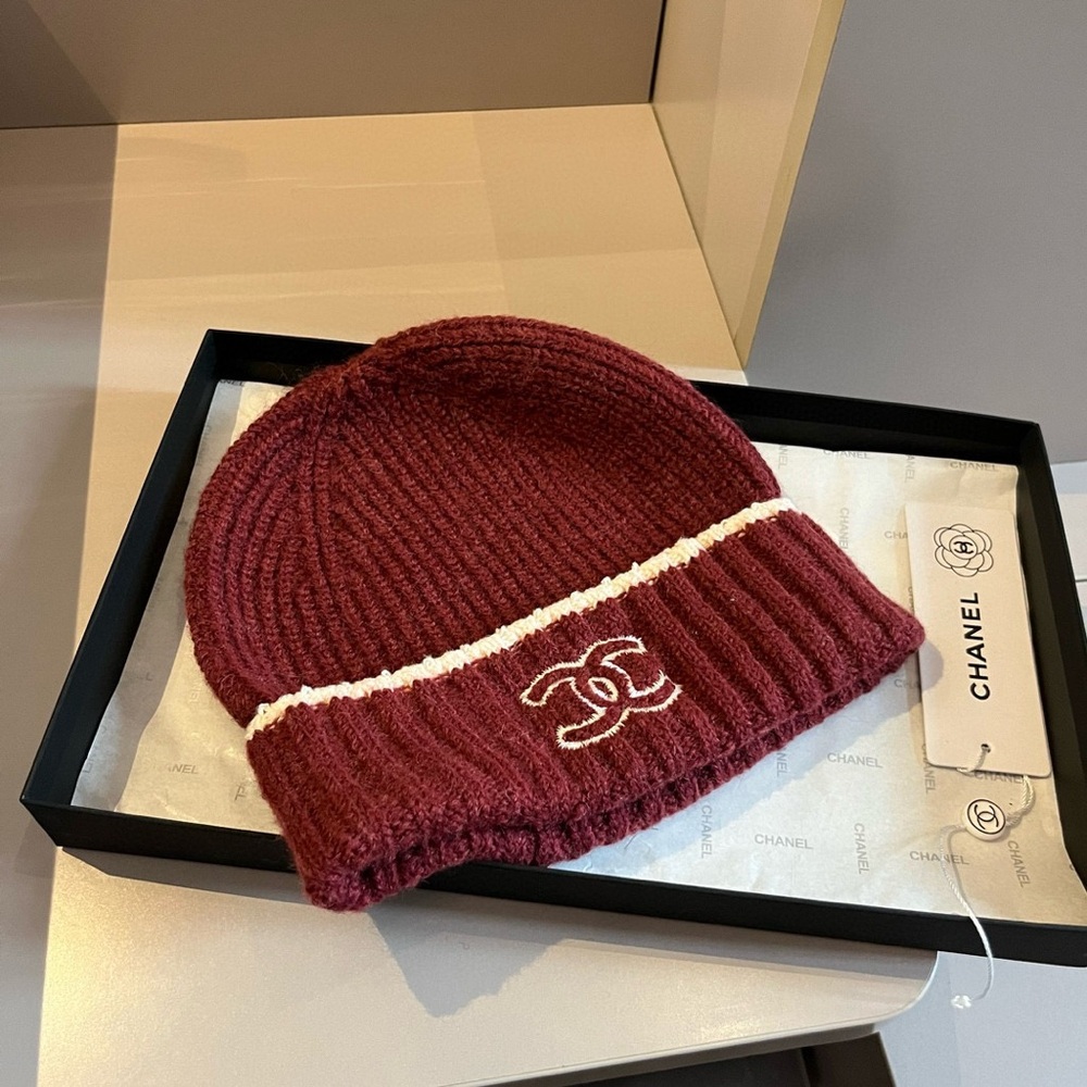 Chanel knitted hat